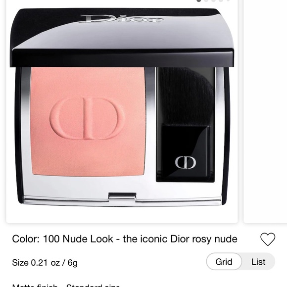 Dior Other - Blush. Dior rouge blush nude 100